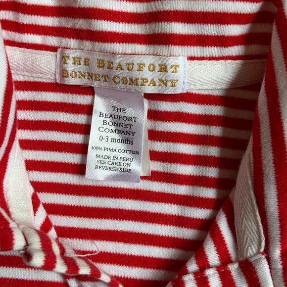 The Beaufort Bonnet Company Striped Jon Jon size 0-3 mo - Picture 2 of 2
